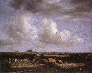 Jacob van Ruisdael Landscape with a View of Haarlem oil painting reproduction
